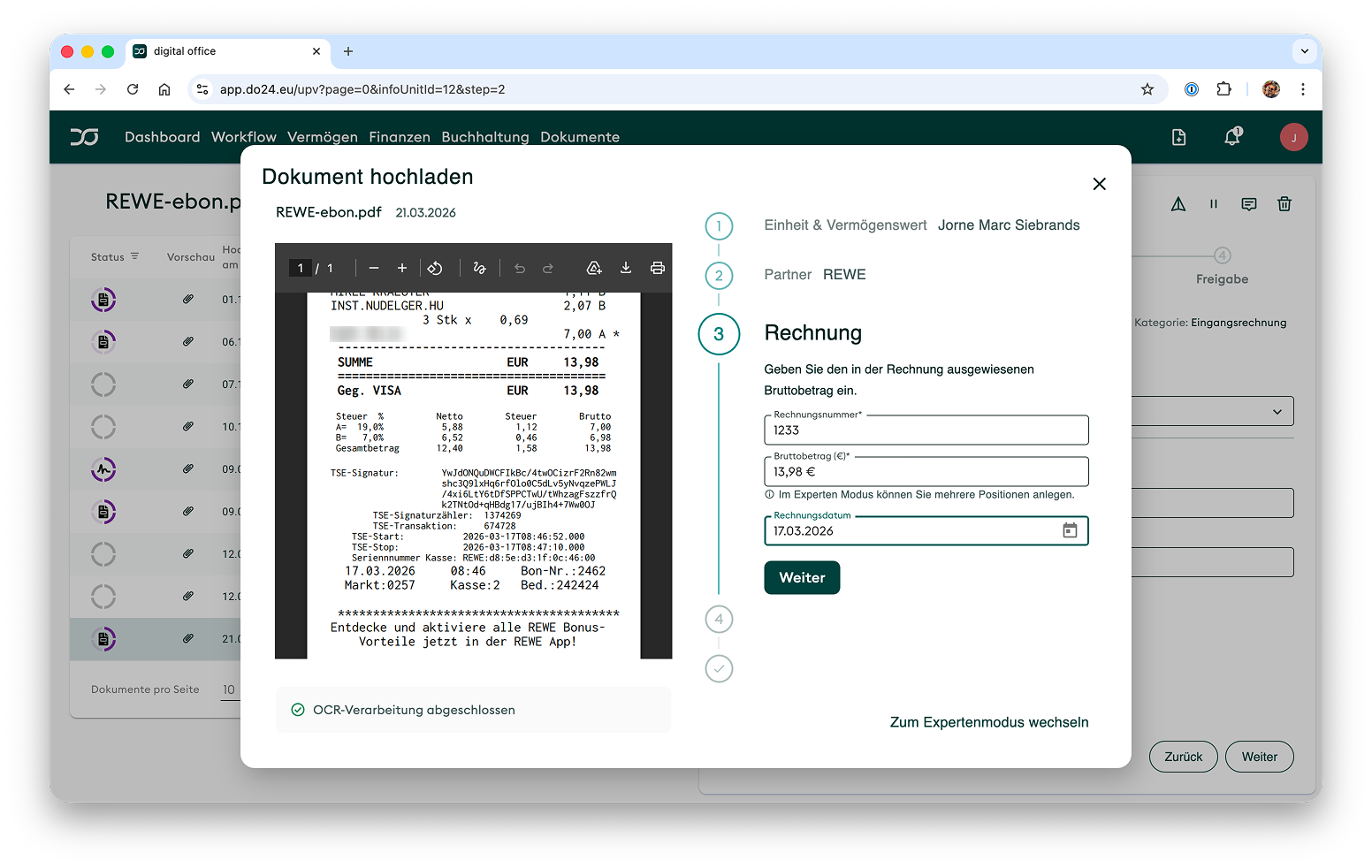The Speedflow modal, a short path laid over the legacy workflow